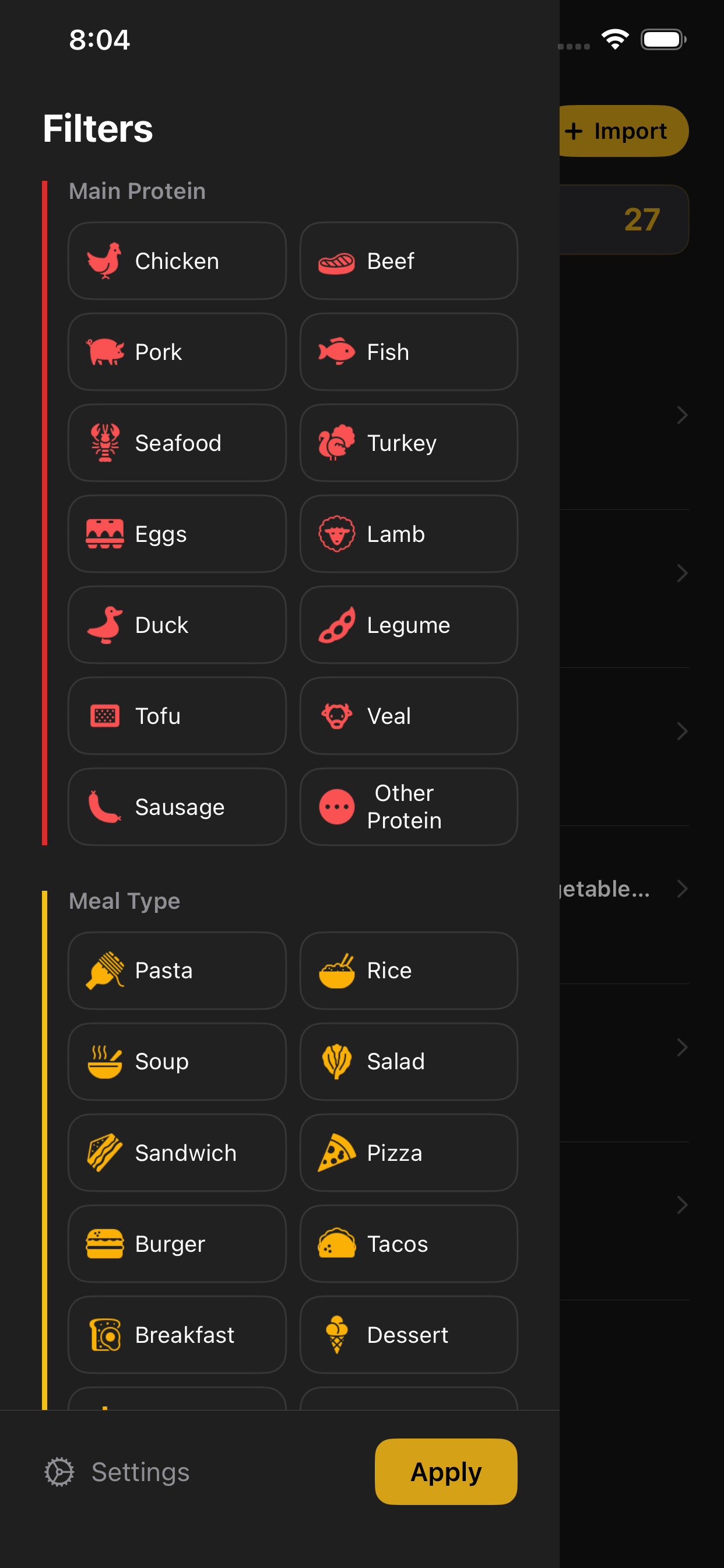 Side Menu